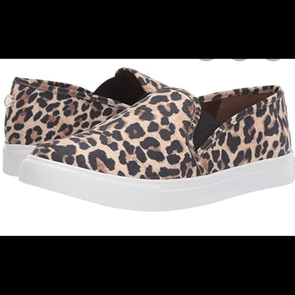 Steve Madden Size 6.5 Safary Leopard Slip Ons